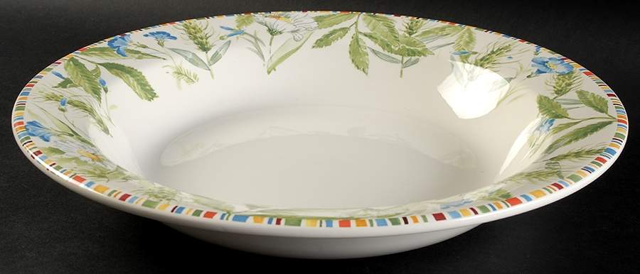Cherry Deep Round Platter by Faiencerie De Gien-1