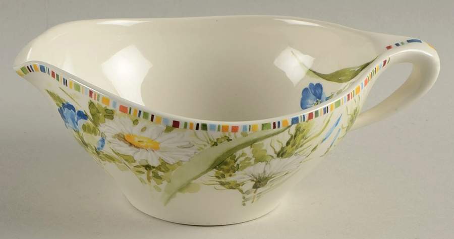 Cherry Sauce Boat Open by Faiencerie De Gien-1