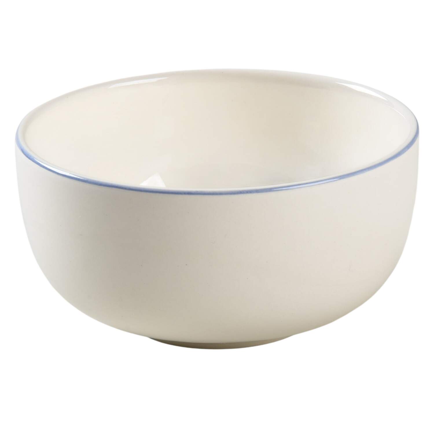Filets Bleus (Blue) Individual Dip Dish by Faiencerie De Gien-1
