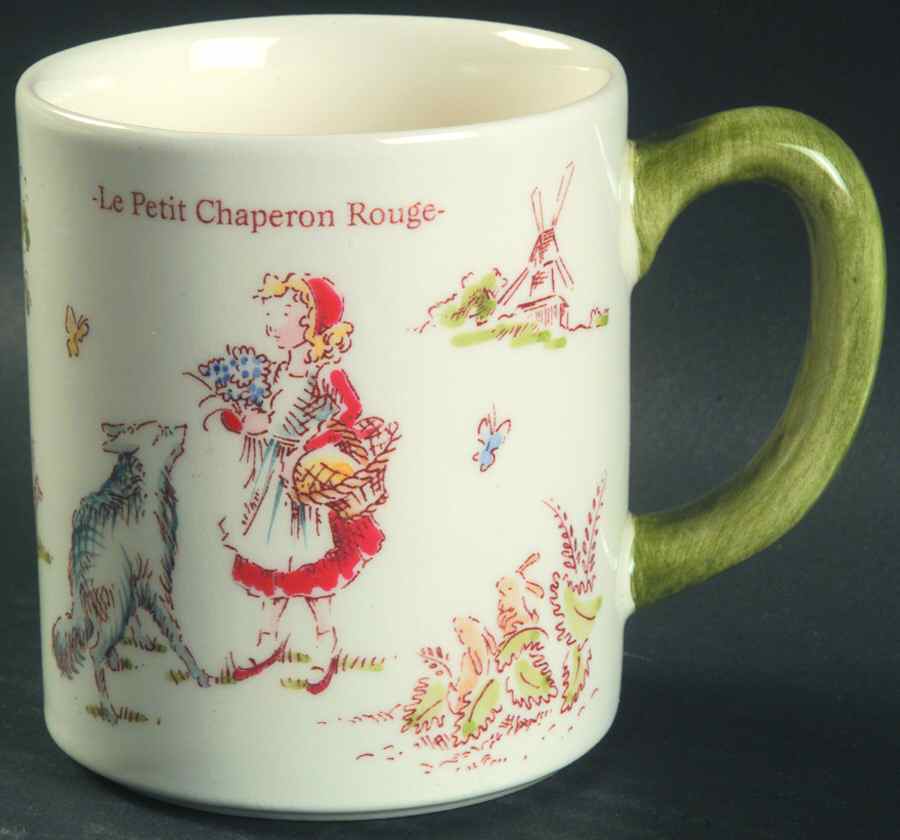 Le Petit Chaperon Rouge Mug by Faiencerie De Gien-1