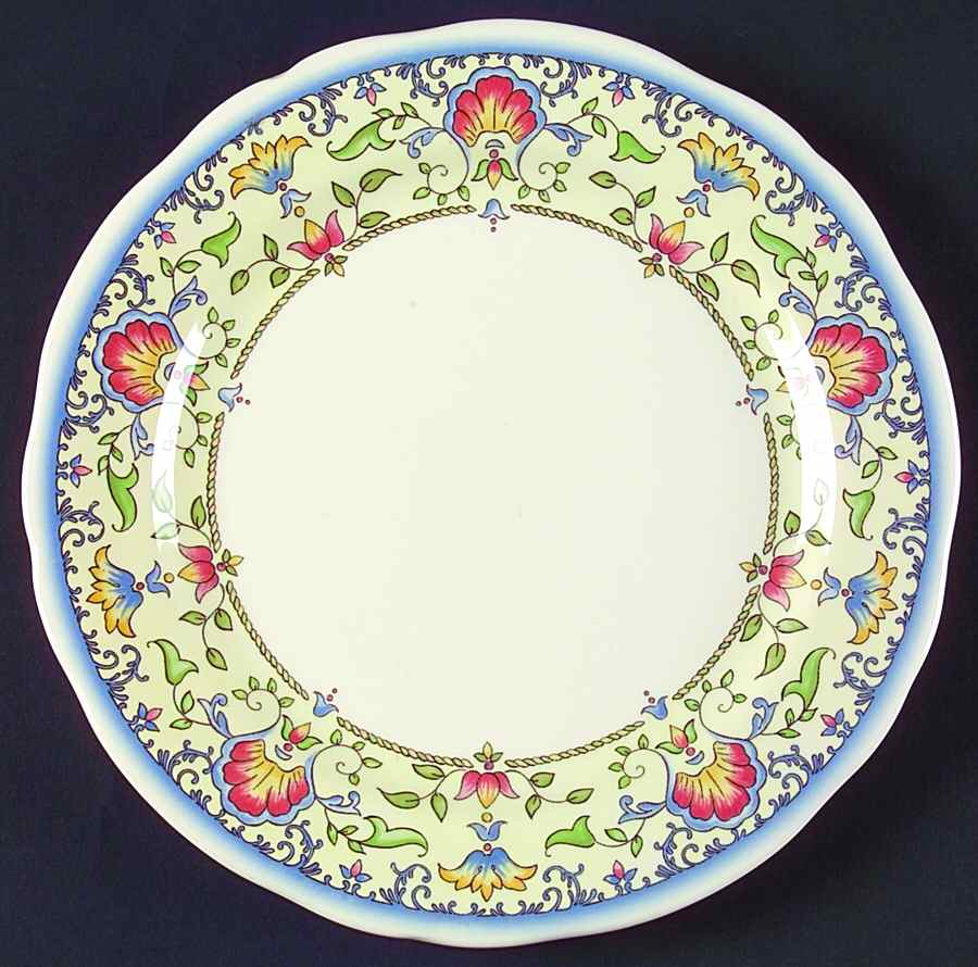Marie Louise Salad/Dessert Plate by Faiencerie De Gien-1