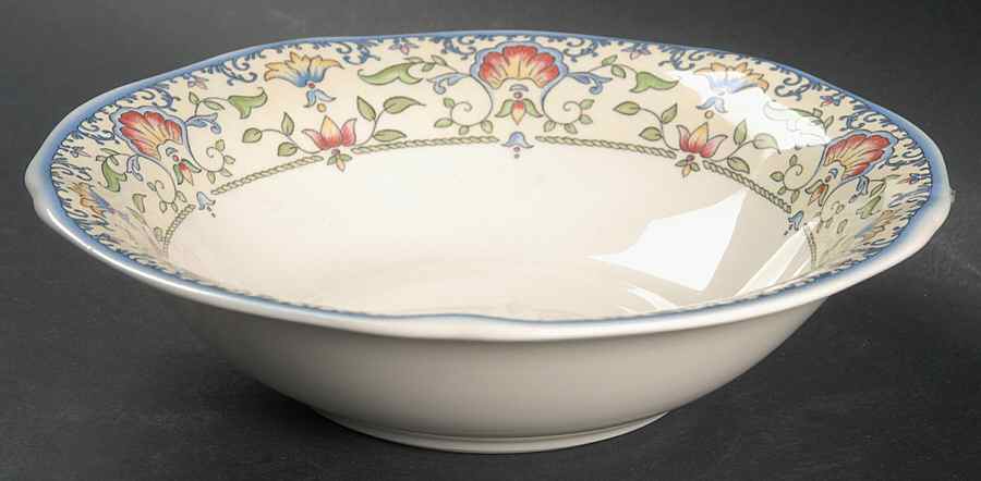 Marie Louise Coupe Cereal Bowl by Faiencerie De Gien-1