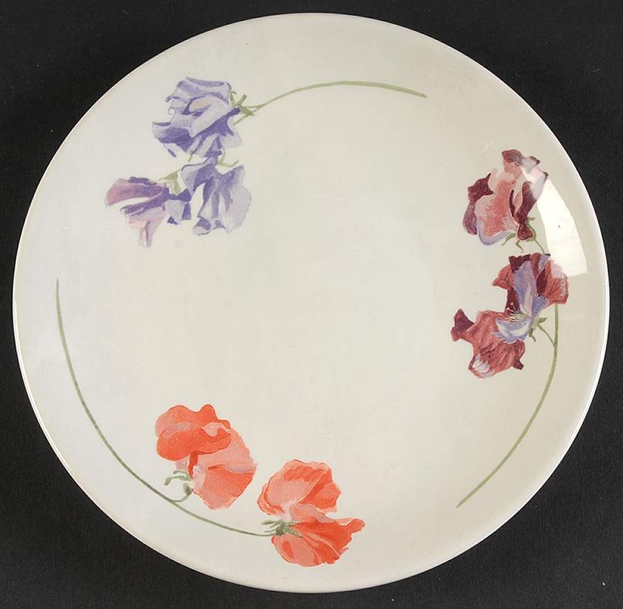 Pois De Senteur Canape Plate by Faiencerie De Gien-1