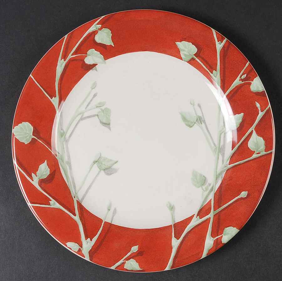 Tilleul Salad/Dessert Plate by Faiencerie De Gien-1