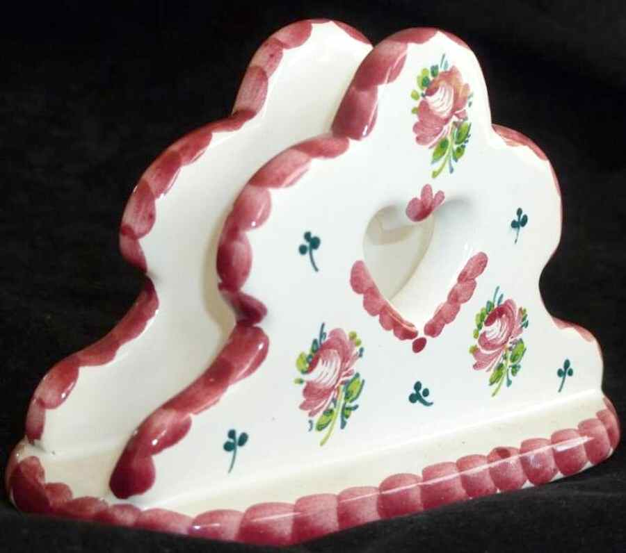 Biedermeier (Coupe, Smooth) Napkin Holder by Gmundner Austria-1