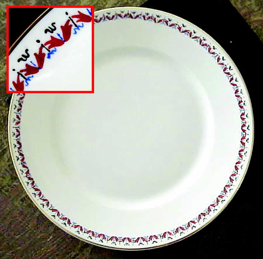 GIN122 Dinner Plate by Ginori 1735-1