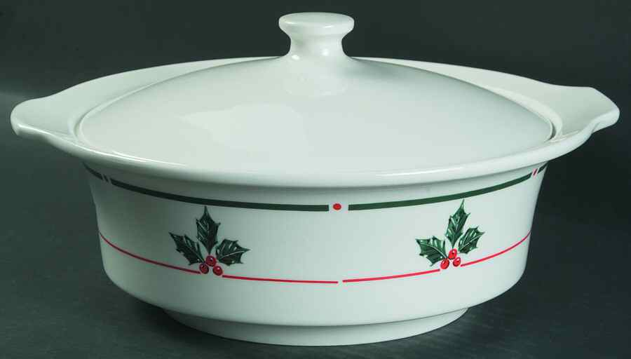 GID56 2 Qt Round Covered Casserole by Gibson Designs-1