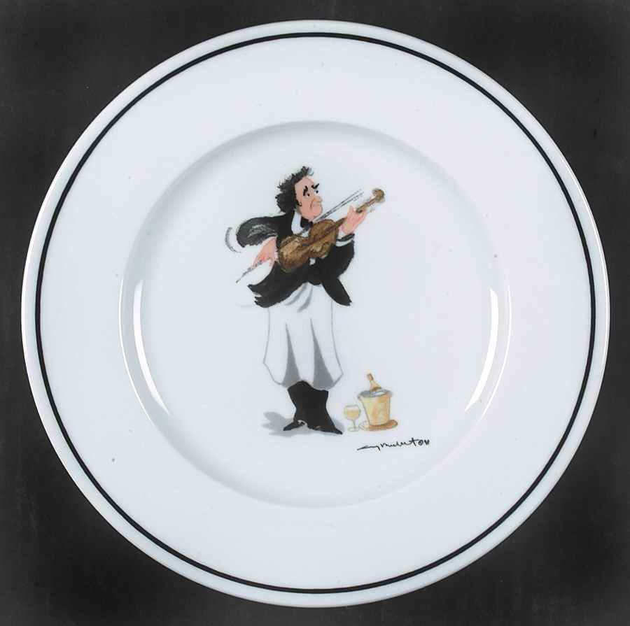 Napa Valley Quartet Dessert/Pie Plate by Guy Buffet-1