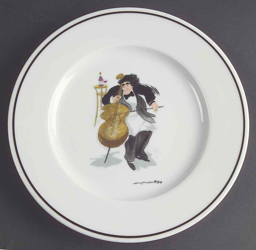 Napa Valley Quartet Dessert/Pie Plate by Guy Buffet-1