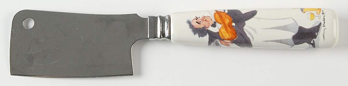 Napa Valley Quartet Cheese Cleaver with Stainless Blade by Guy Buffet-1