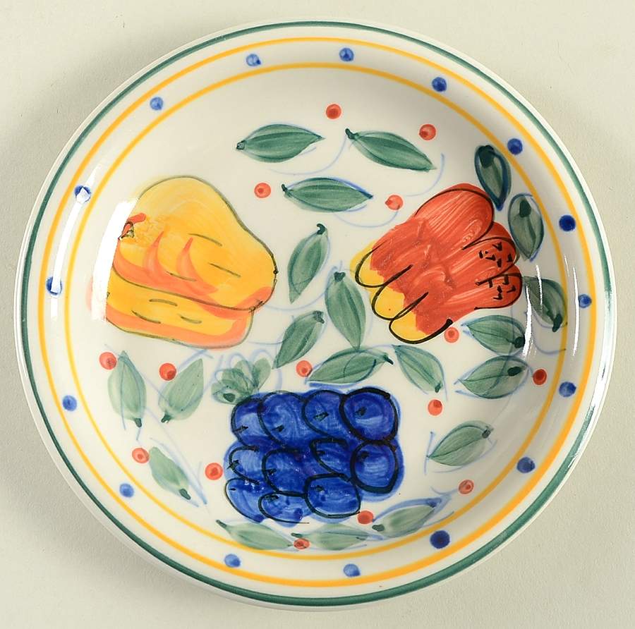 Mediterranean Garden (No Flowers) Salad Plate by Gibson Designs-1