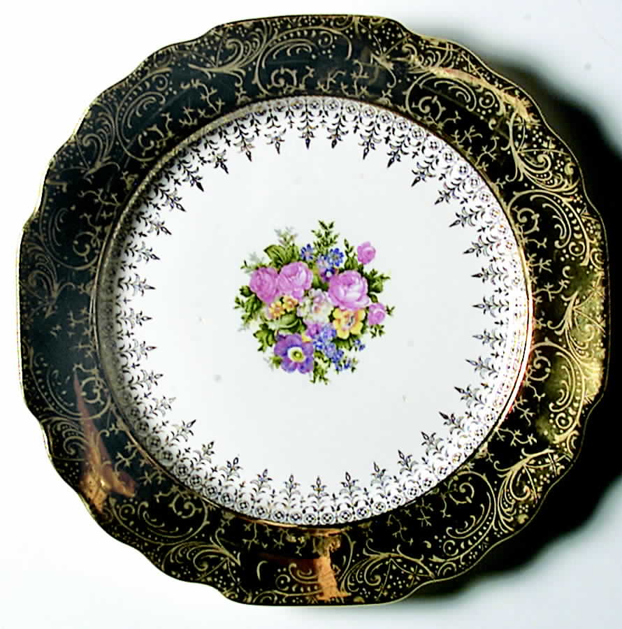 GEO296 Salad Plate by WS George-1