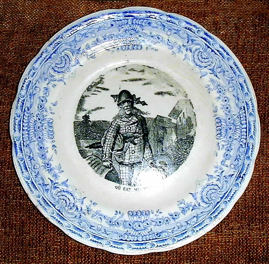 GIE10 Salad Plate by Faiencerie De Gien-1