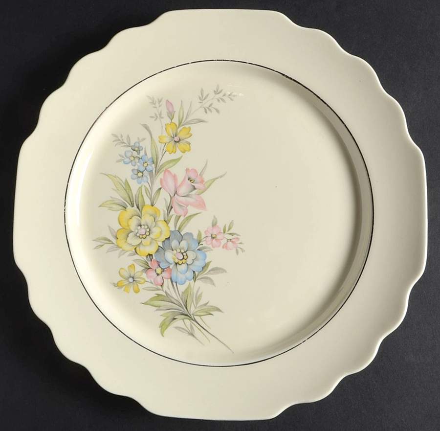 GEO297 Luncheon Plate by WS George-1