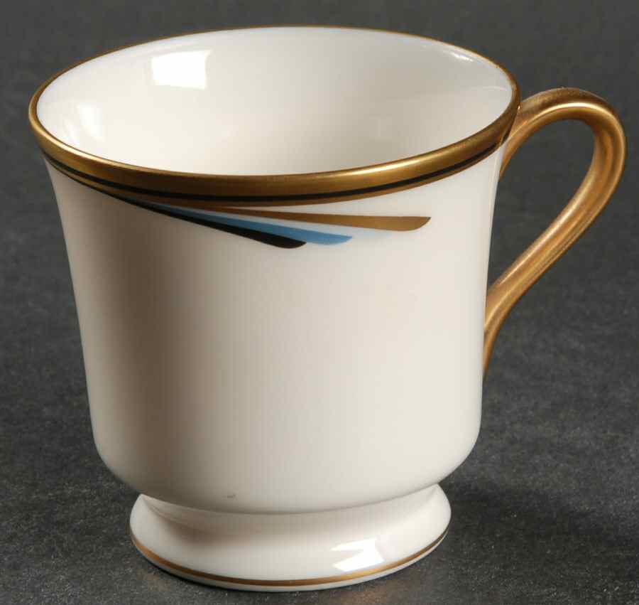 Regency Footed Demitasse Cup & Saucer Set by Gorham-1