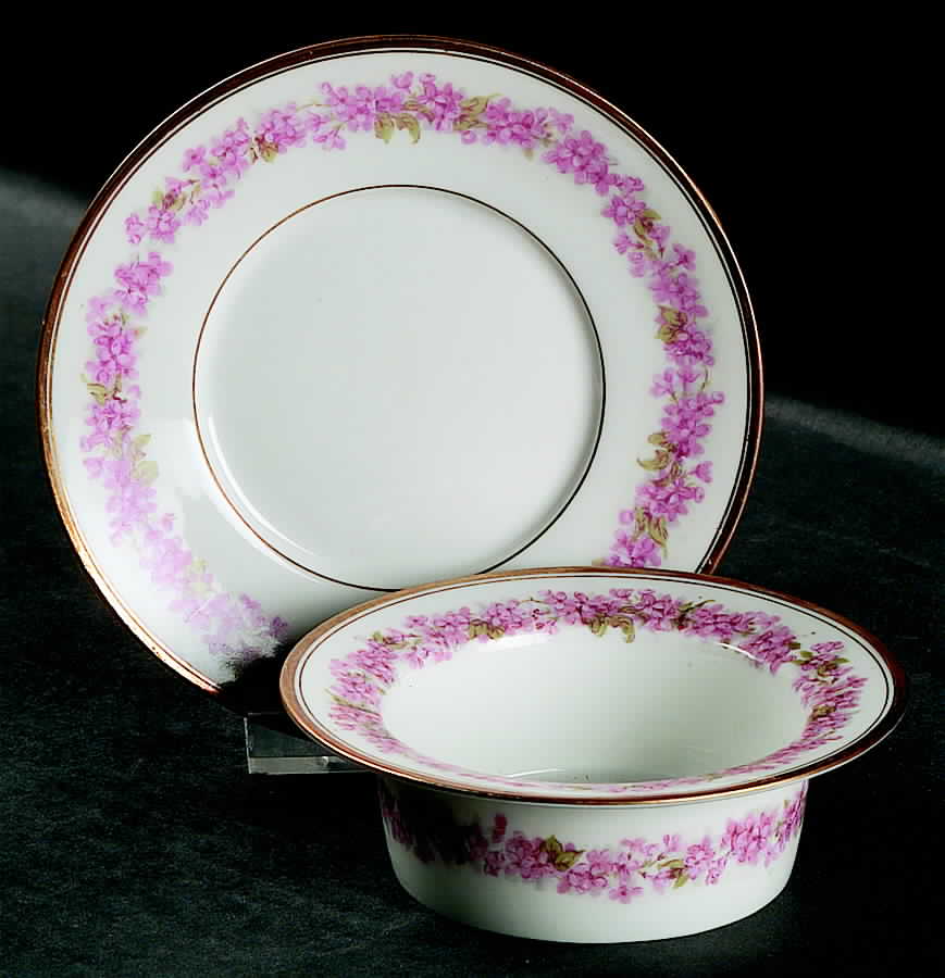 GDA189 Ramekin & Saucer Set by Gerard, Dufraisseix & Abbot-1