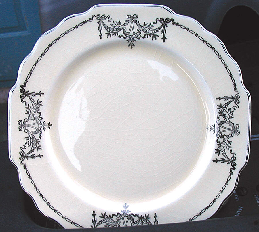 GEO298 Dinner Plate by WS George-1