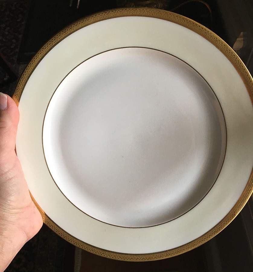 GRR6 Dinner Plate by Granger-Limoges-1