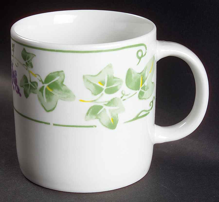 English Ivy (Cream Background) Mug by Gibson Designs-1