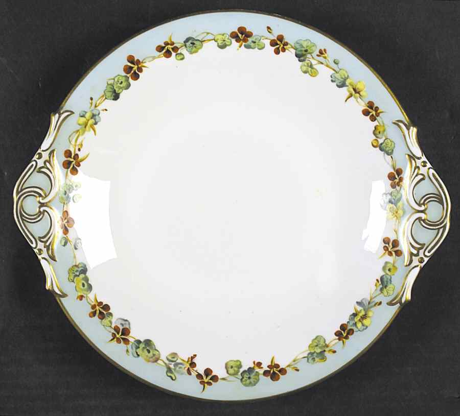 1810 Handled Cake Plate by George Grainger & Co-1
