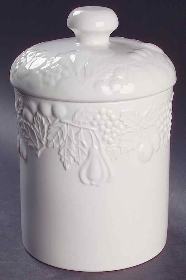 Fruit Large Canister & Lid by Gibson Designs-1
