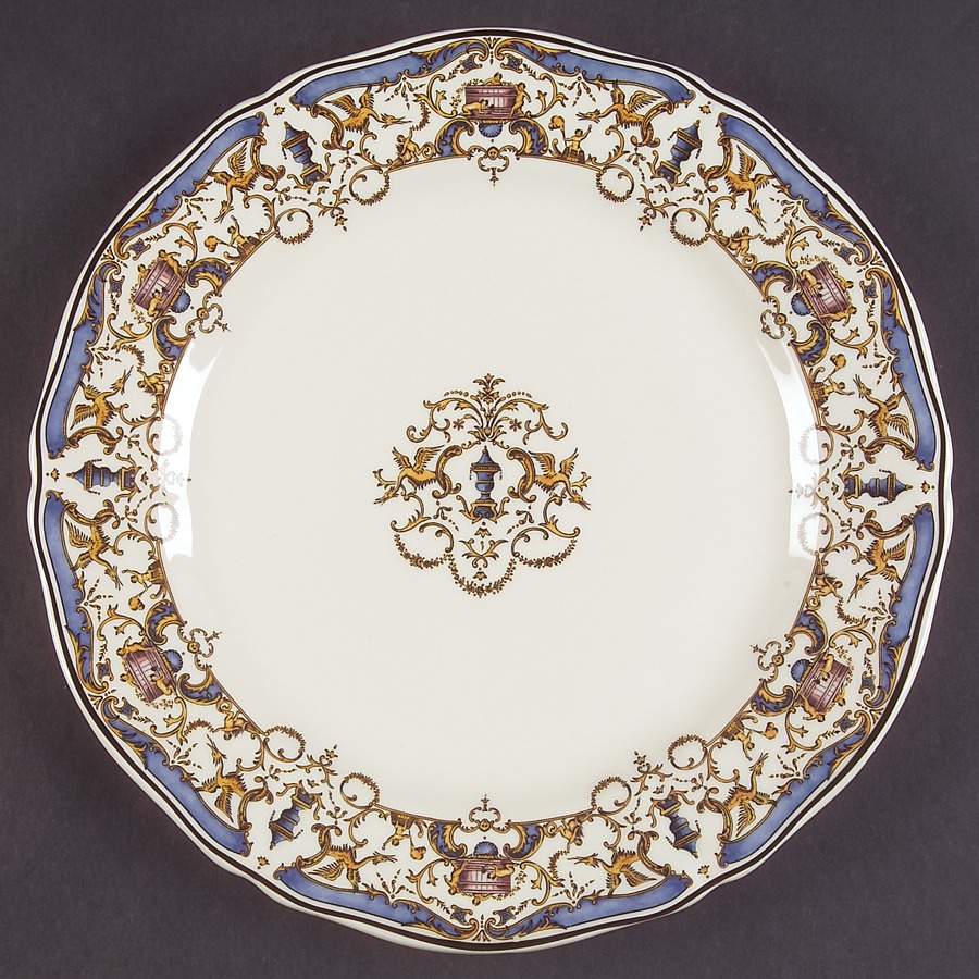Dionysos Salad/Dessert Plate by Faiencerie De Gien-1
