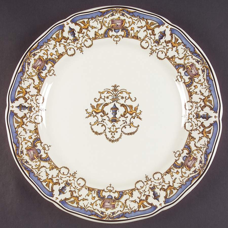 Dionysos Dinner Plate by Faiencerie De Gien-1