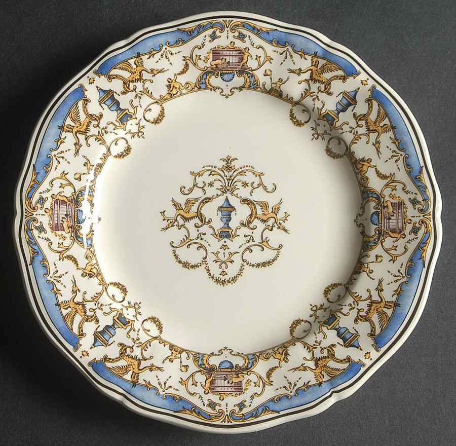 Dionysos Canape Plate by Faiencerie De Gien-1