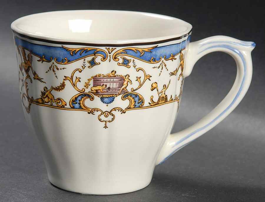 Dionysos Flat Cup by Faiencerie De Gien-1
