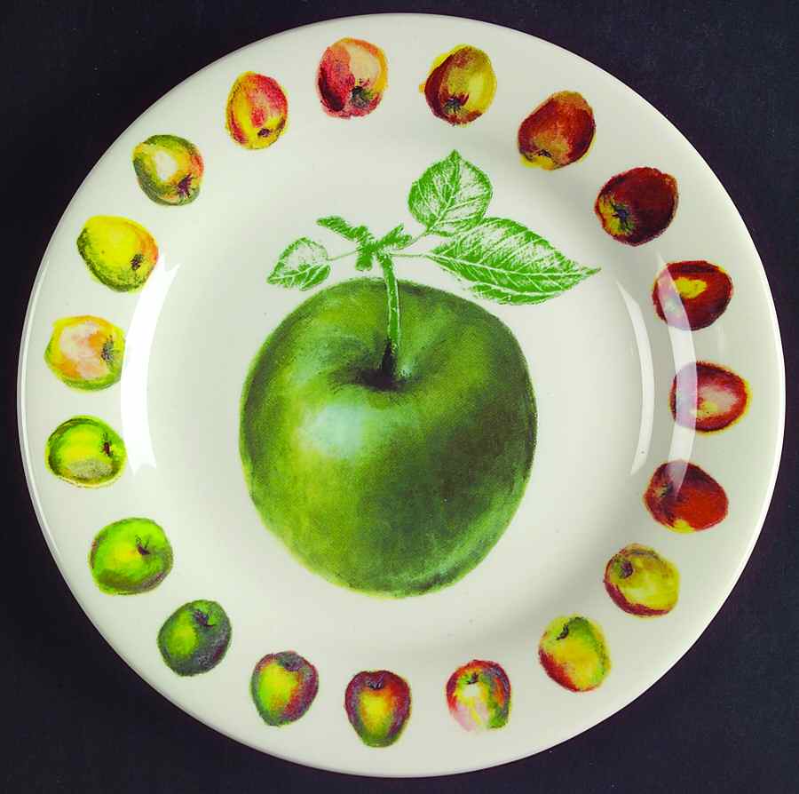 Belle Helene Canape Plate by Faiencerie De Gien-1