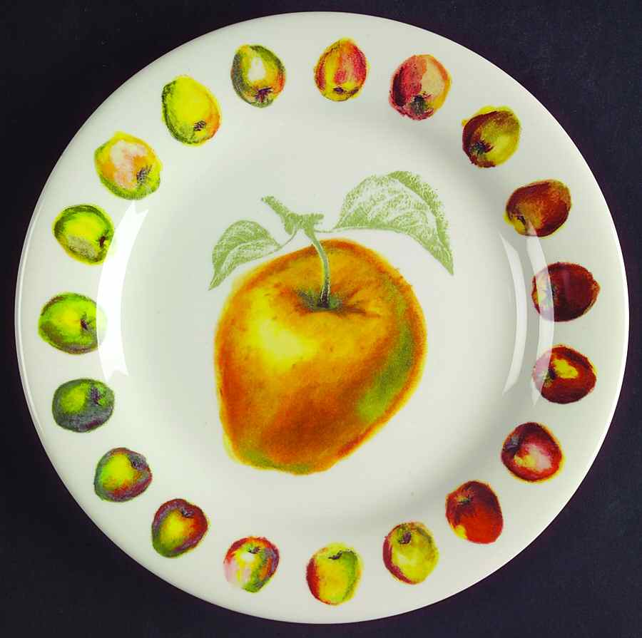 Belle Helene Canape Plate by Faiencerie De Gien-1