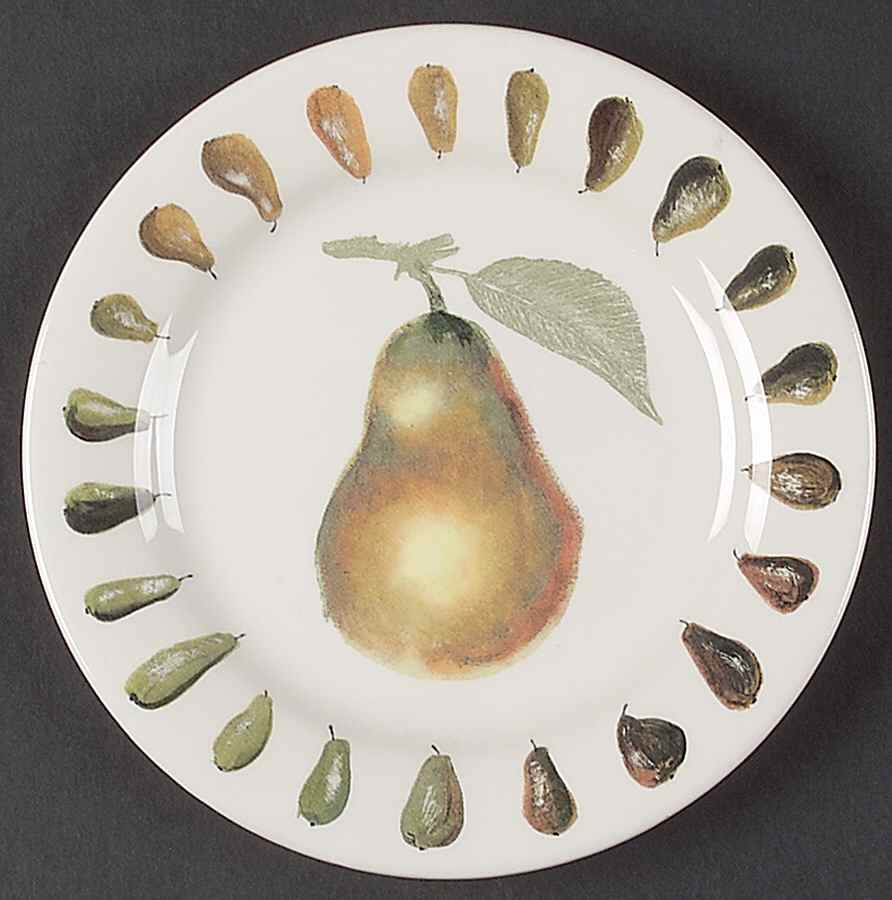 Belle Helene Canape Plate by Faiencerie De Gien-1