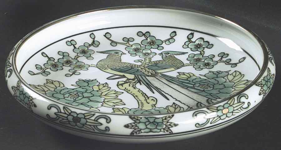 GIM5 Round Shallow Bowl by Gold Imari-1