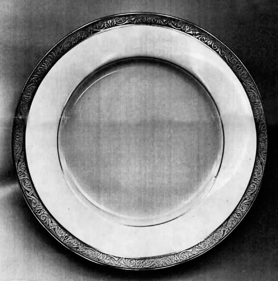 GUE386 Bread & Butter Plate by WM Guerin-1