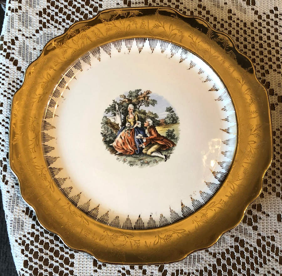 GEO309 Luncheon Plate by WS George-1