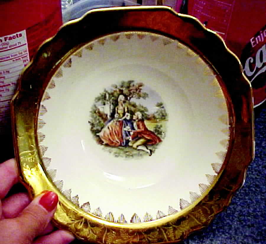 GEO309 Rim Soup Bowl by WS George-1