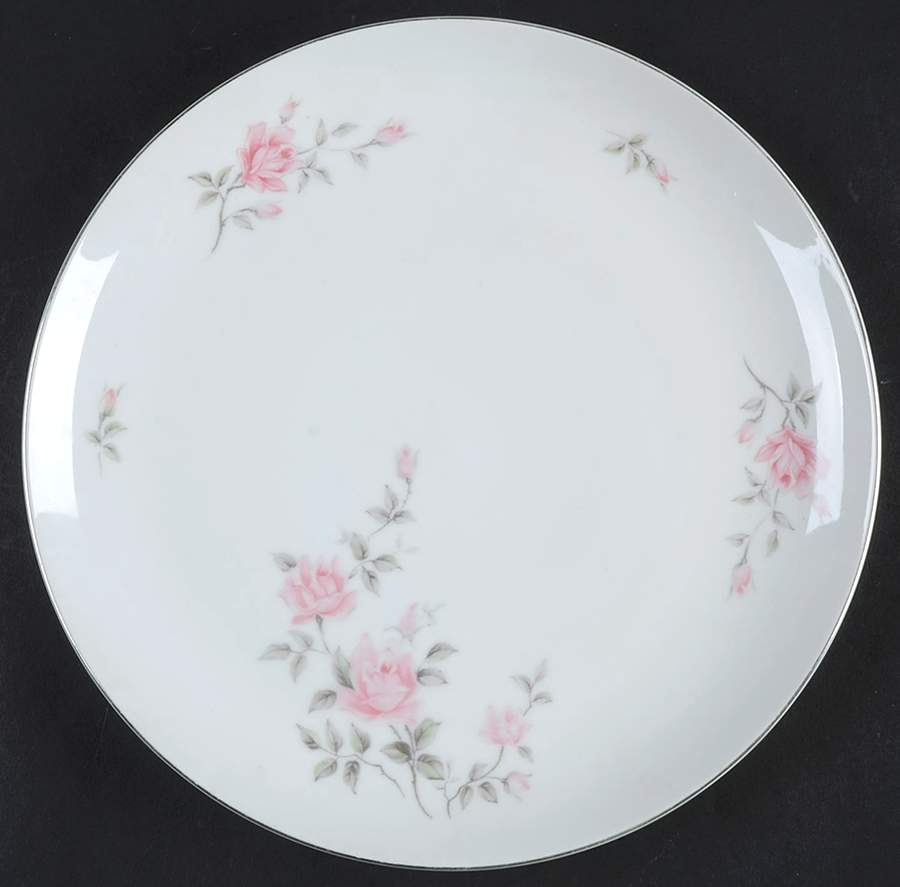 Rose Vine Dinner Plate by Gold China-1