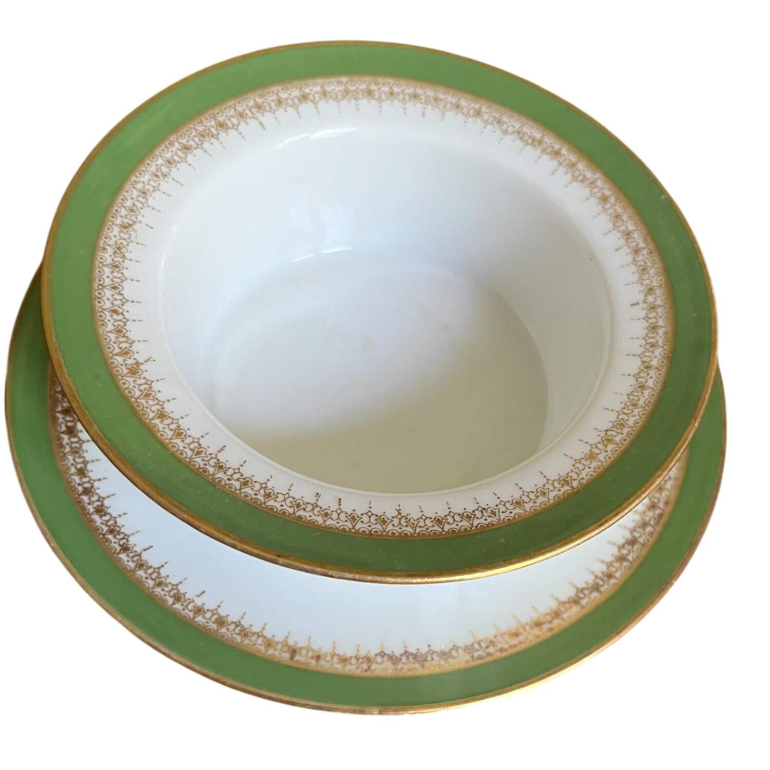 GDA195 Ramekin & Saucer Set by Gerard, Dufraisseix & Abbot-1