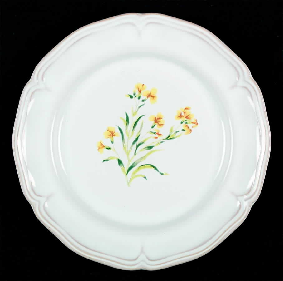 Motton Salad Plate by Faiencerie De Gien-1