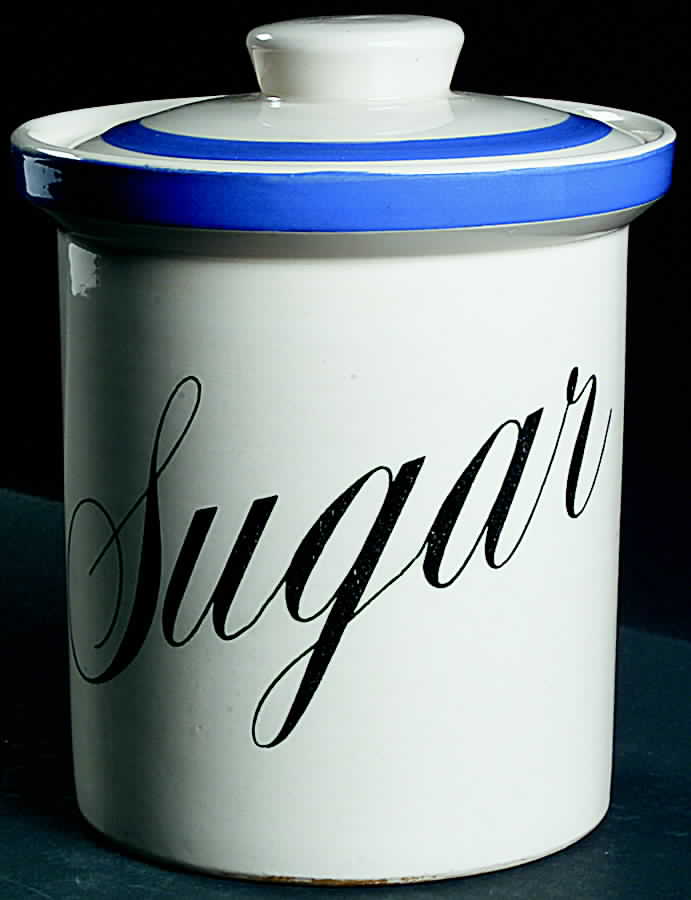 Sonoma Sugar Canister & Lid by T G Green (England)-1