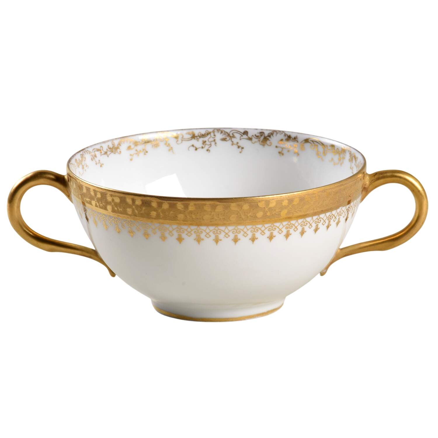 GUE389 Flat Bouillon Cup by WM Guerin-1