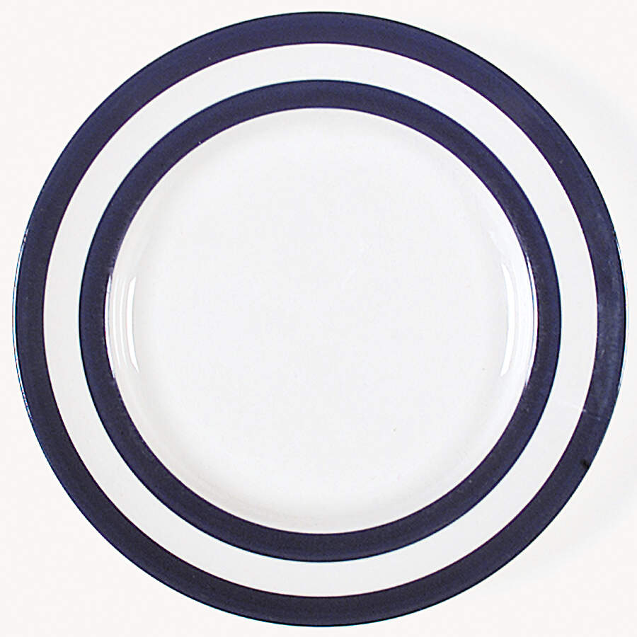 Cornish Dark Blue Bread & Butter Plate by T G Green (England)-1