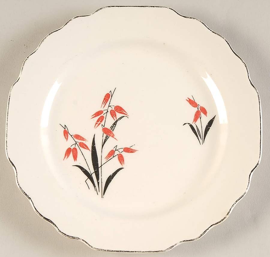 58612-2H Bread & Butter Plate by WS George-1