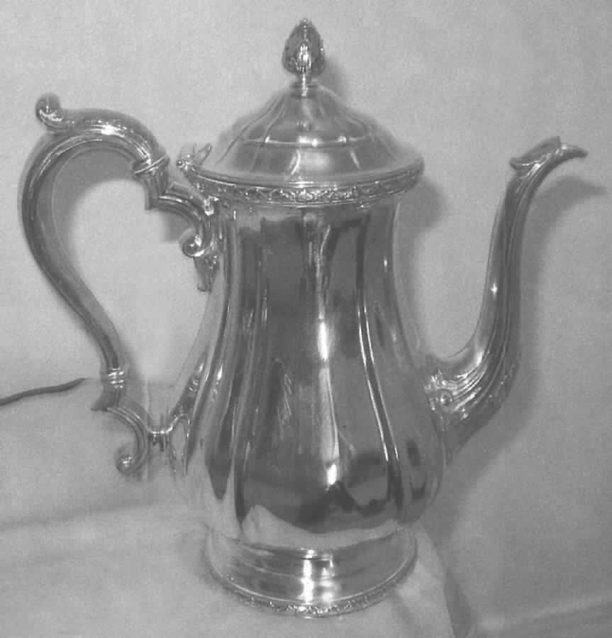 Y901 (Silverplate, Hollowware) Silverplate Coffee Pot by Gorham Silver-1