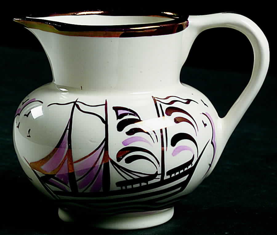 A4570 Creamer by Grays Pottery-1