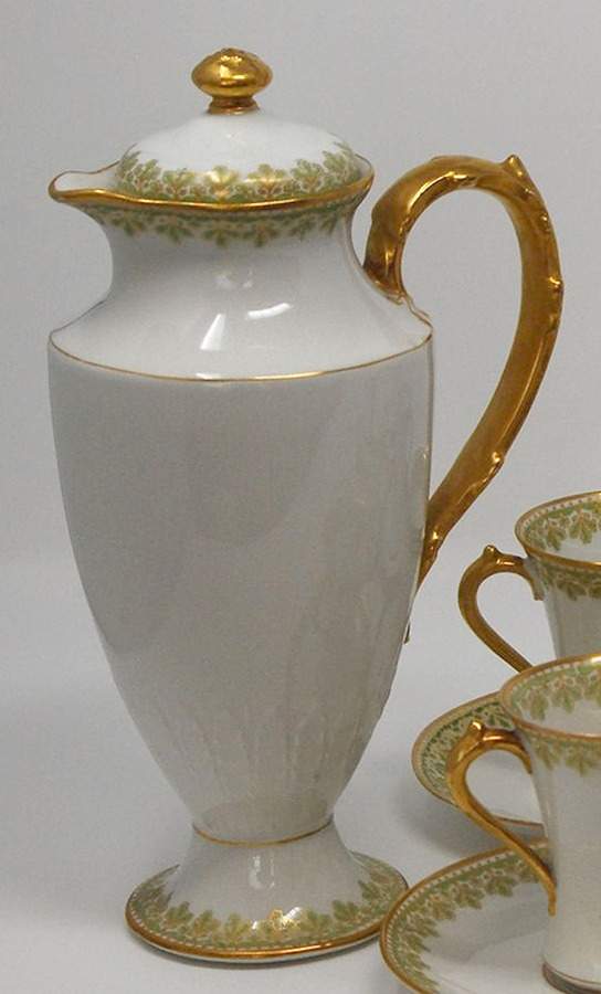 GDA197 Chocolate Pot & Lid by Gerard, Dufraisseix & Abbot-1