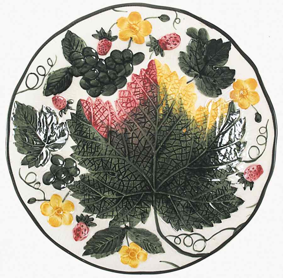 3778-Colored Salad Plate by Germany-1