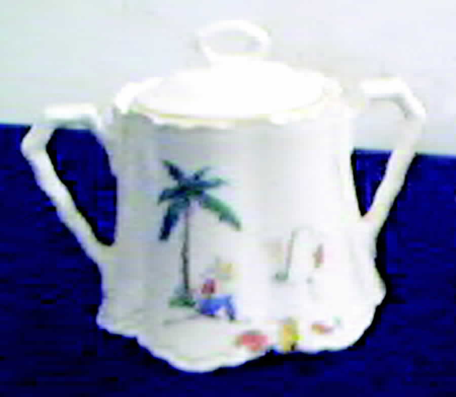 GEO316 Sugar Bowl & Lid by WS George-1