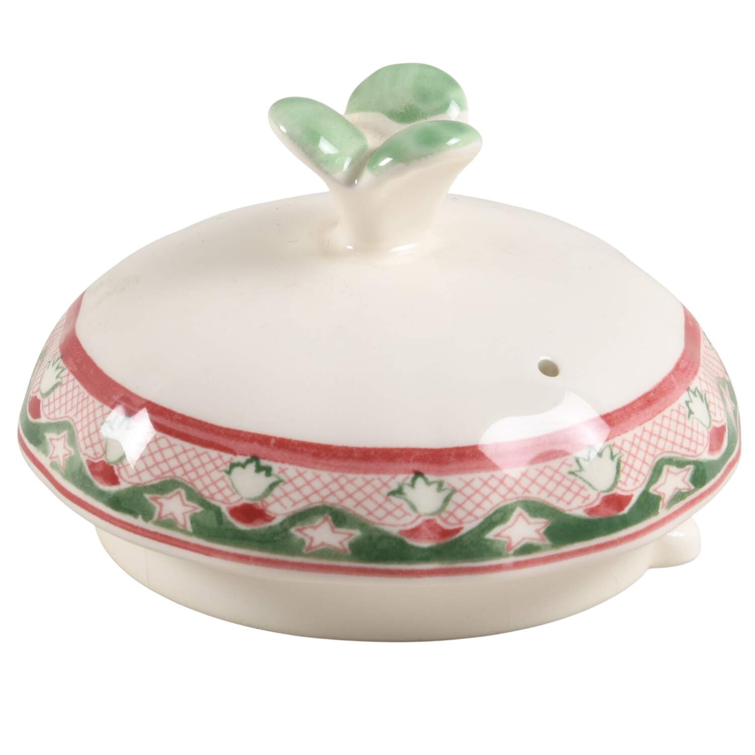 Jardin Imaginaire Lid for Teapot by Faiencerie De Gien-1