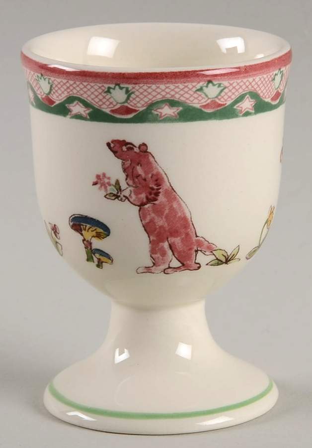 Jardin Imaginaire Single Egg Cup by Faiencerie De Gien-1